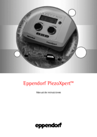 Para ver o documento Eppendorf PiezoXpert Manual do Utilizador