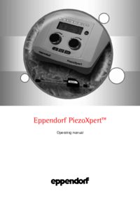 Para ver o documento Eppendorf PiezoXpert Manual do Utilizador