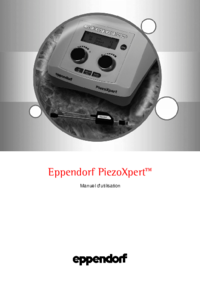 Para ver o documento Eppendorf PiezoXpert Manual do Utilizador